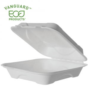 CONTENANT À DOUBLE COQUE BLANC GS VANGUARD 9 PO X 9 PO X 3 PO - 200 MCX