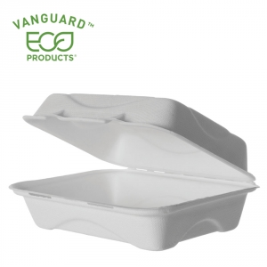 CONTENANT À DOUBLE COQUE BLANC GS VANGUARD 9 PO X 6 PO X 3 PO - 250 MCX