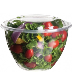 BOLS À SALADES AVEC COUVERCLES - 48 OZ