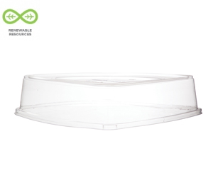 Renewable & Compostable Tray Lids,  Fits 16in Tray