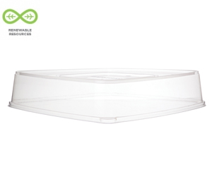 Renewable & Compostable Tray Lids,  Fits 18in Tray