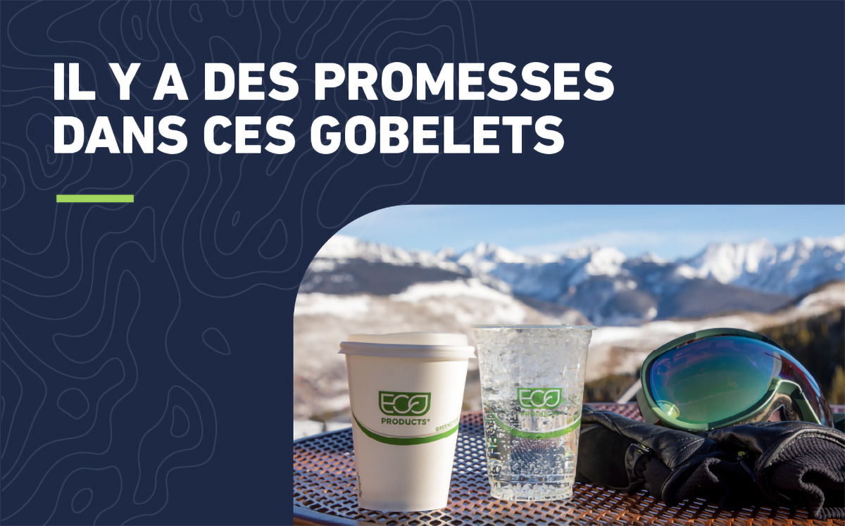 Il y a des promesses dans ces gobelets