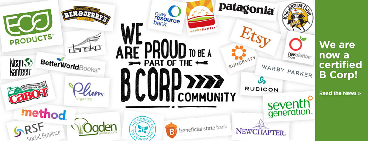 Eco-Products is now a certified B Corps