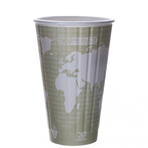 WORLD ART™ INSULATED HOT CUPS 16OZ. - BILINGUAL