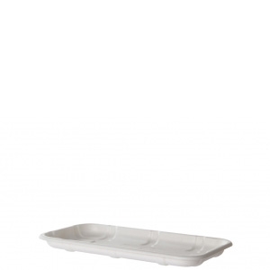 RENEWABLE & COMPOSTABLE SUGARCANE MEAT & PRODUCE TRAYS, 8.57 X 4.77 X 0.66IN, 17S 