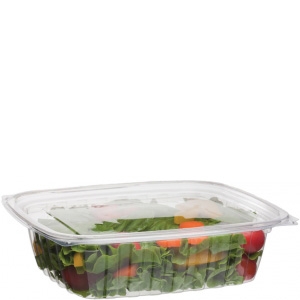 Eco-Products PLA Clear Rectangular Deli Lid Container - 24 oz - EP-RC24 -  200/Case - US Supply House