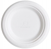 6 inch Round Sugarcane Plate