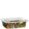 RECTANGULAR DELI CONTAINERS - 64OZ. (LIDS INCLUDED)